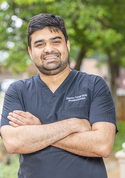 Dallas Texas dentist Doctor Gaurav Tyagi